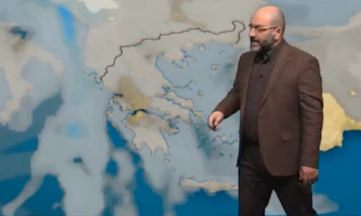 Σάκης Αρναούτογλου: Ερχεται τσουχτερό κρύο από τις 26 Δεκεμβρίου